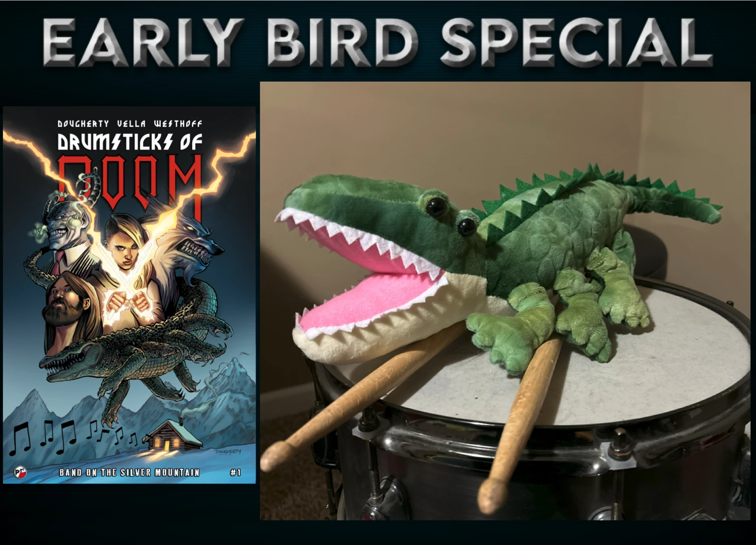 Drumsticks of Doom: Band on the Silver Mountain #1 of 3 - Zoop