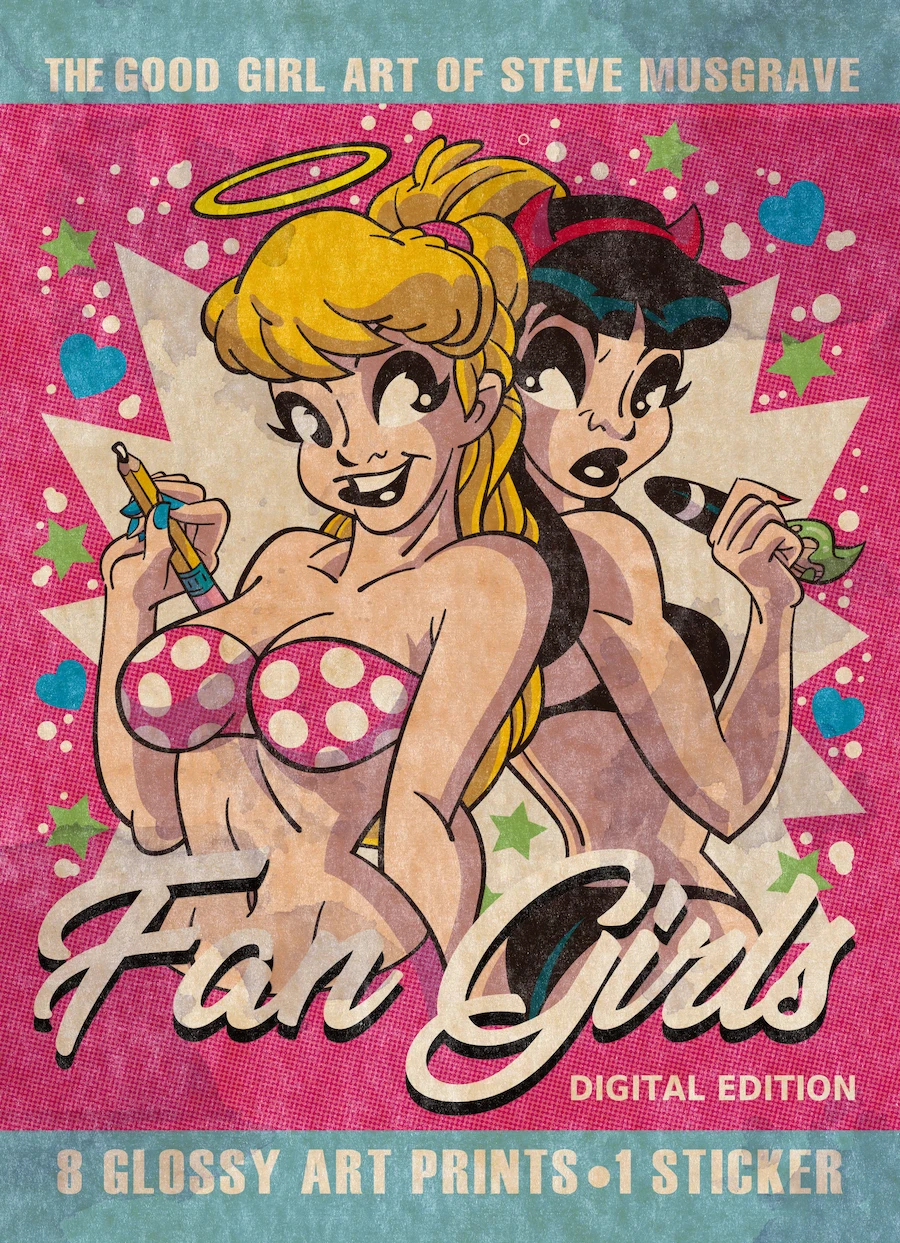 0A. Fan Girls Digital Portfolio Edition Cover