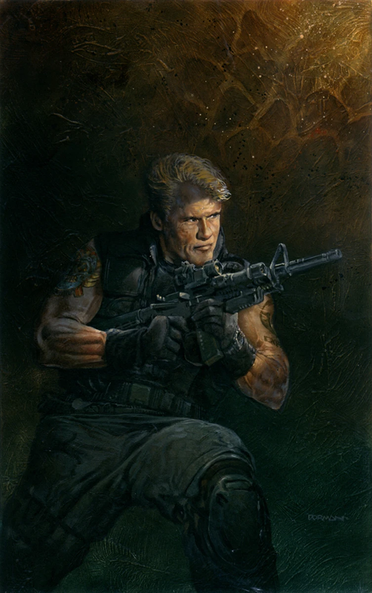 Dorman EXPENDABLES Dolph Lundgren paitning