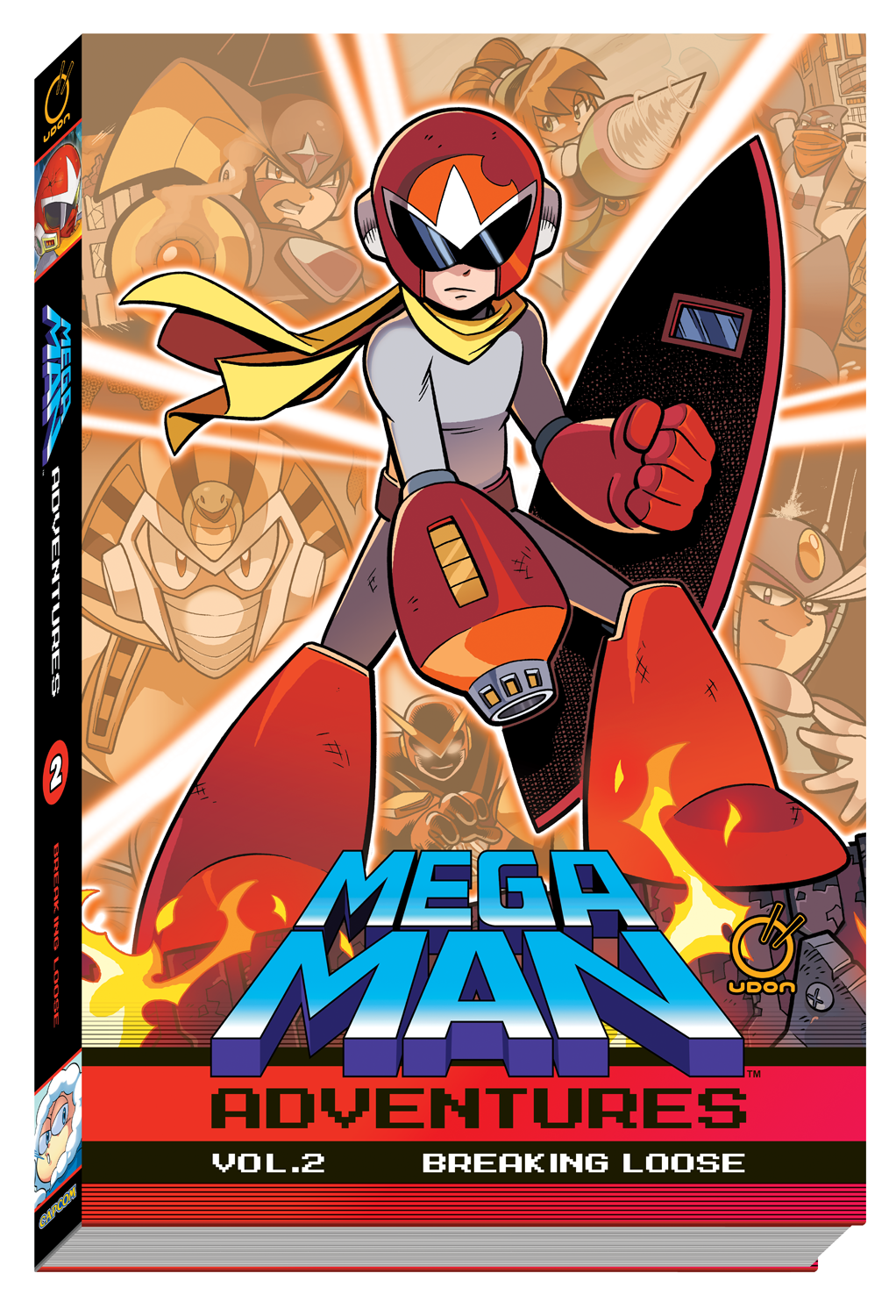 Mega Man Adventures Vol.1 - Deluxe Edition Hardcover - Zoop