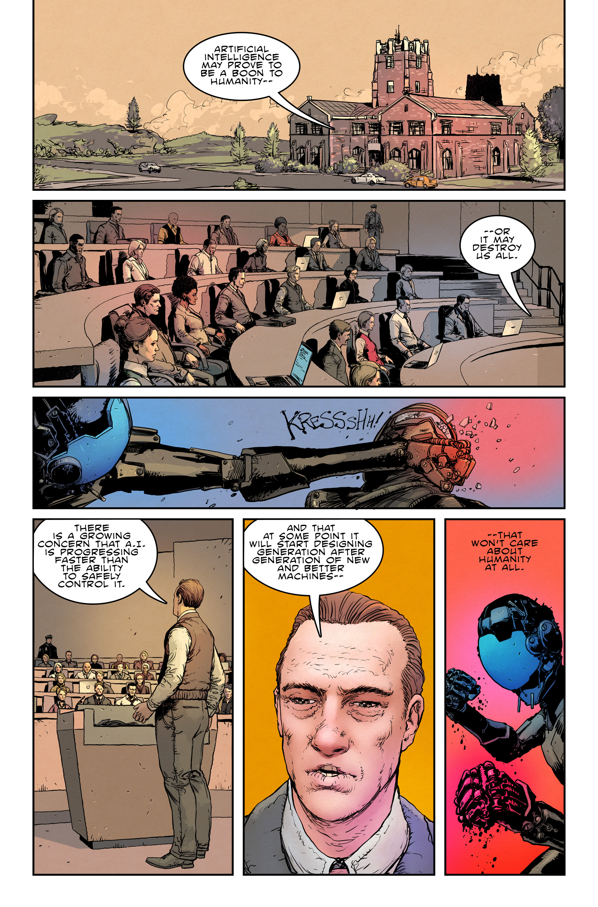 Weird Robot Tales preview page 04